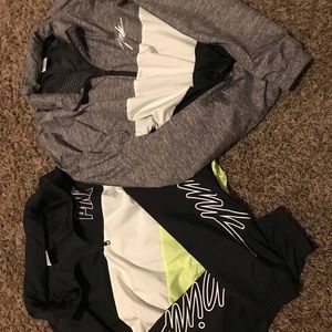 VS PINK cropped anoraks